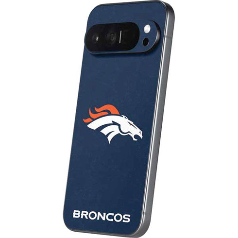 NFL Denver Broncos - Distressed Pixel 9 Pro XL Skin